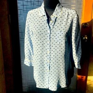 MaxMara Weekend silk blouse.